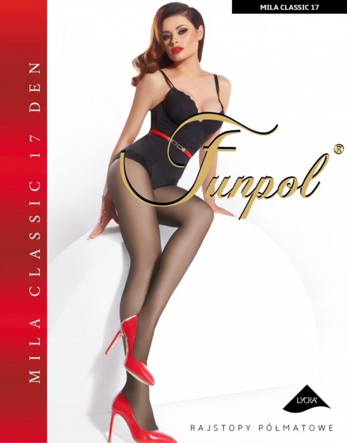 Funpol Rajstopy-mila-classic-17-den  Leggings 2017 | Pantyhose Library